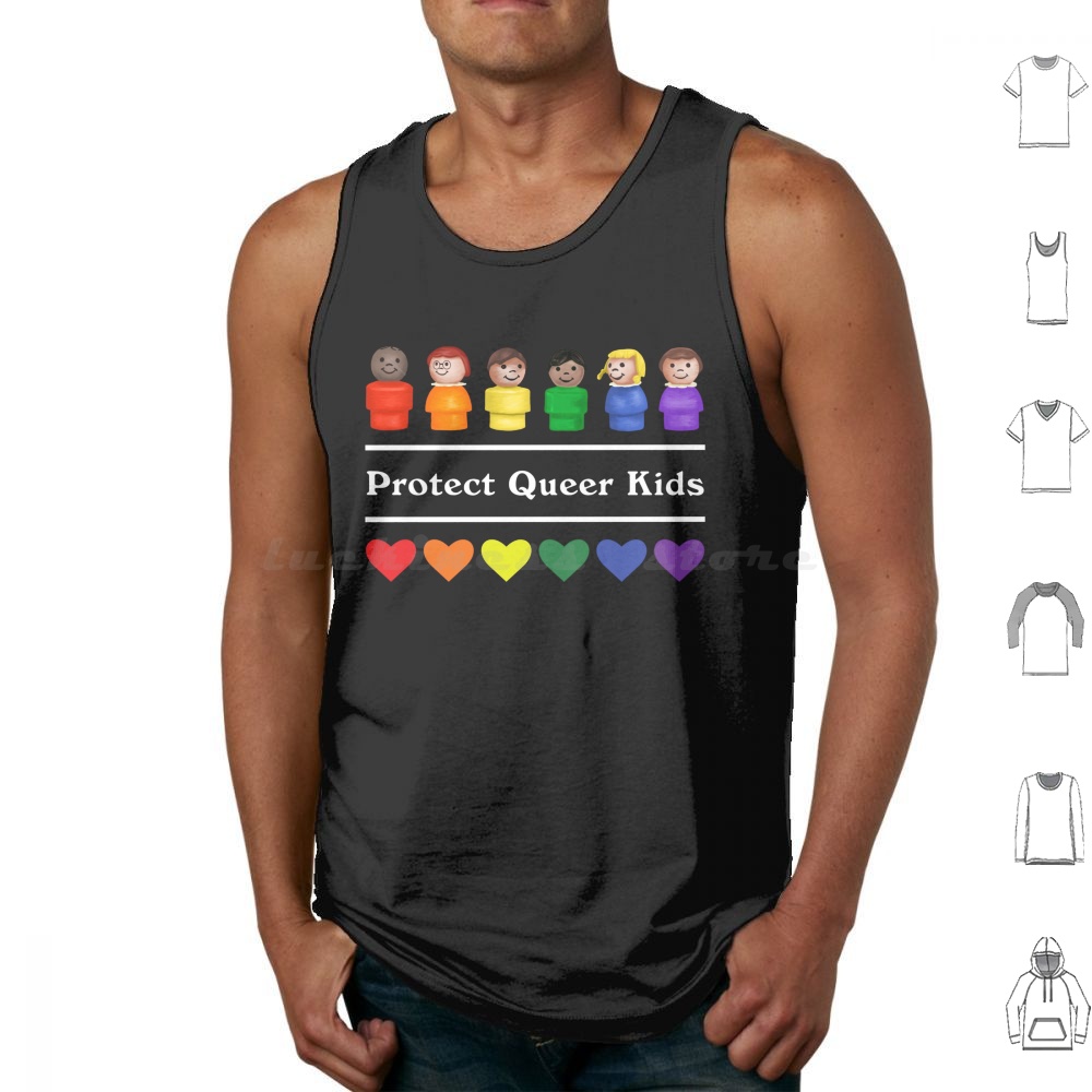 Kids Toys Little People - Protect Queer – débardeur en coton