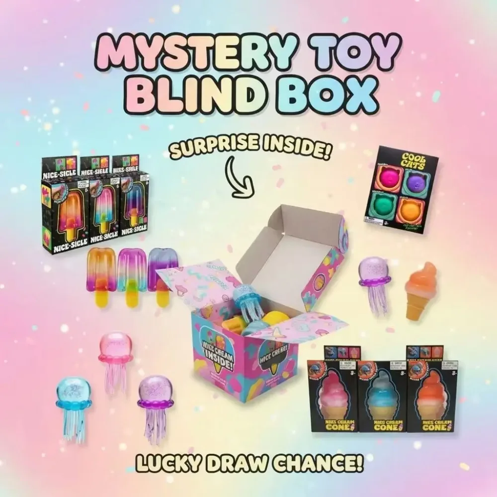 Kids Toys Set - Boîte mystère Squishy, Ensemble de jouets