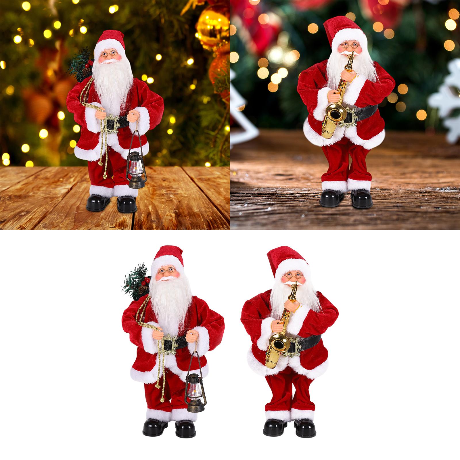Kids Toys Mall - Poupée de Père Noël Électrique, Décoration