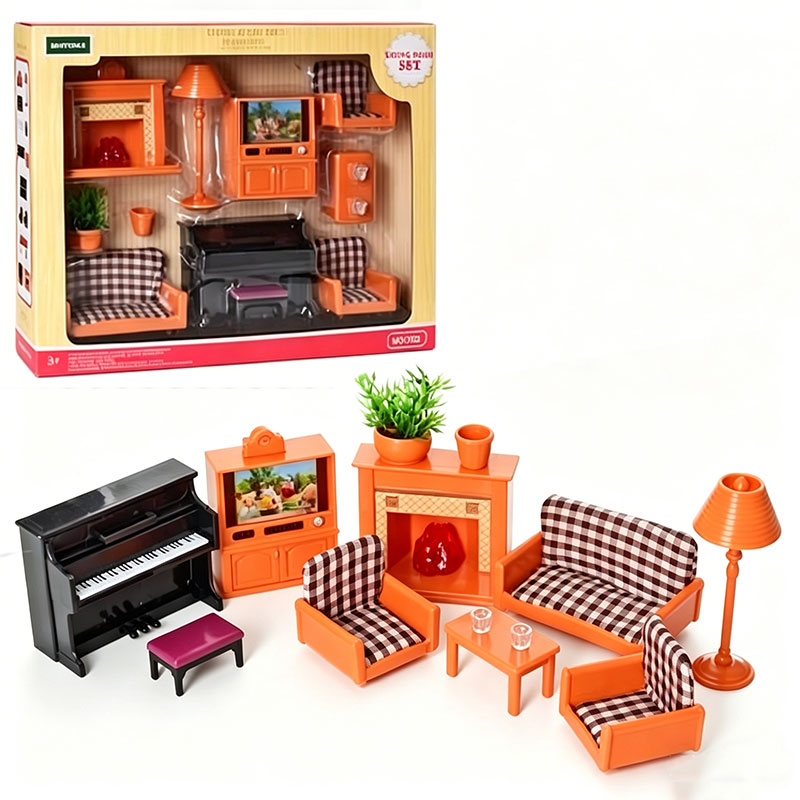 Dollhouse Furniture Set - Ensemble de meubles miniatures pour maison