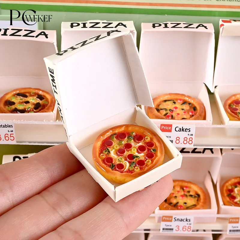 Dollhouse Furniture Set - Maison de poupée Miniature, Pizza ou