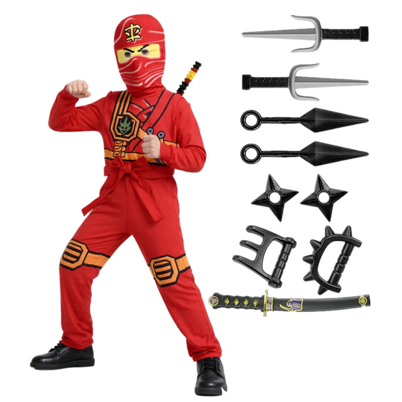 Kids Toys Set - Costume fantôme Ninja pour enfants, tenue