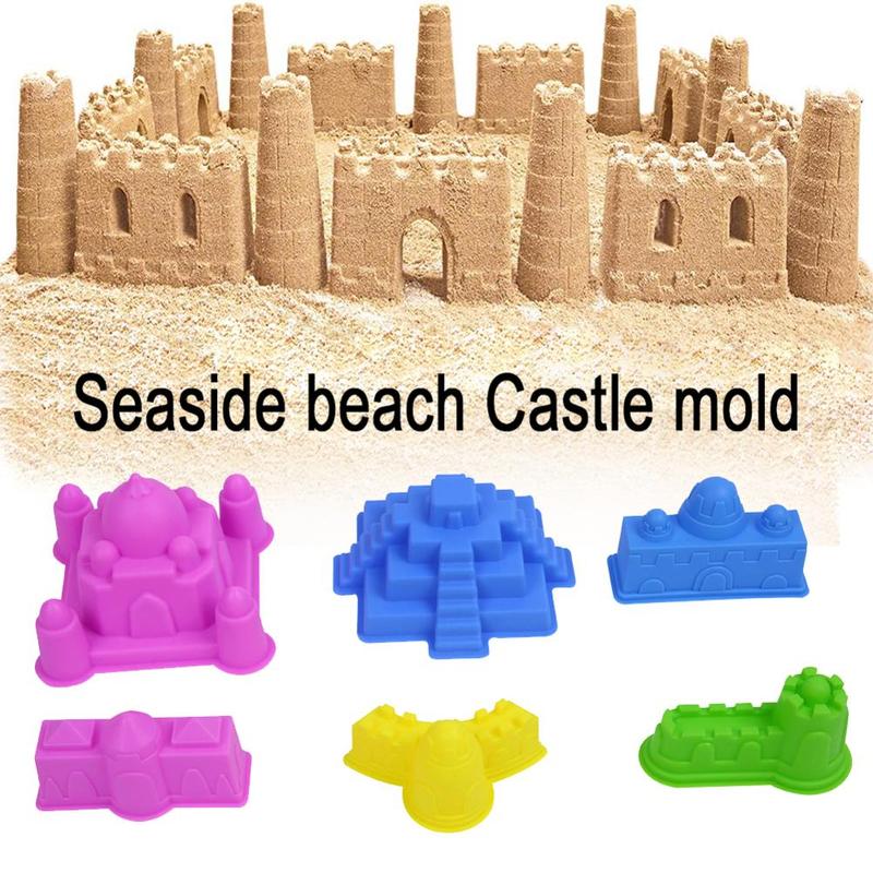 Kinetic Sand Mold - Ensemble de jouets de plage pour