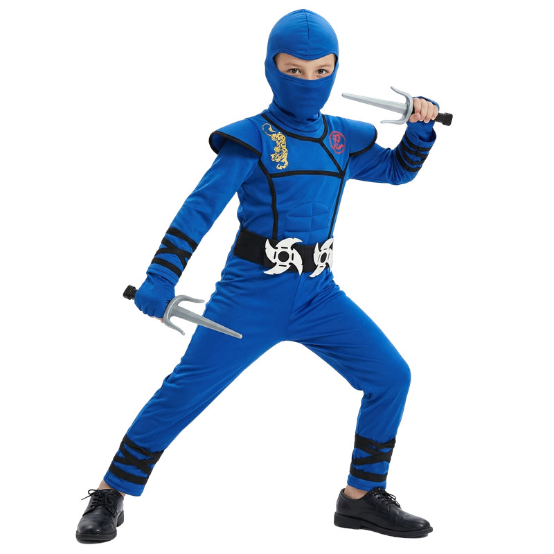 Costume de Ninja noir et bleu  - Kids Toys Set avis et prix