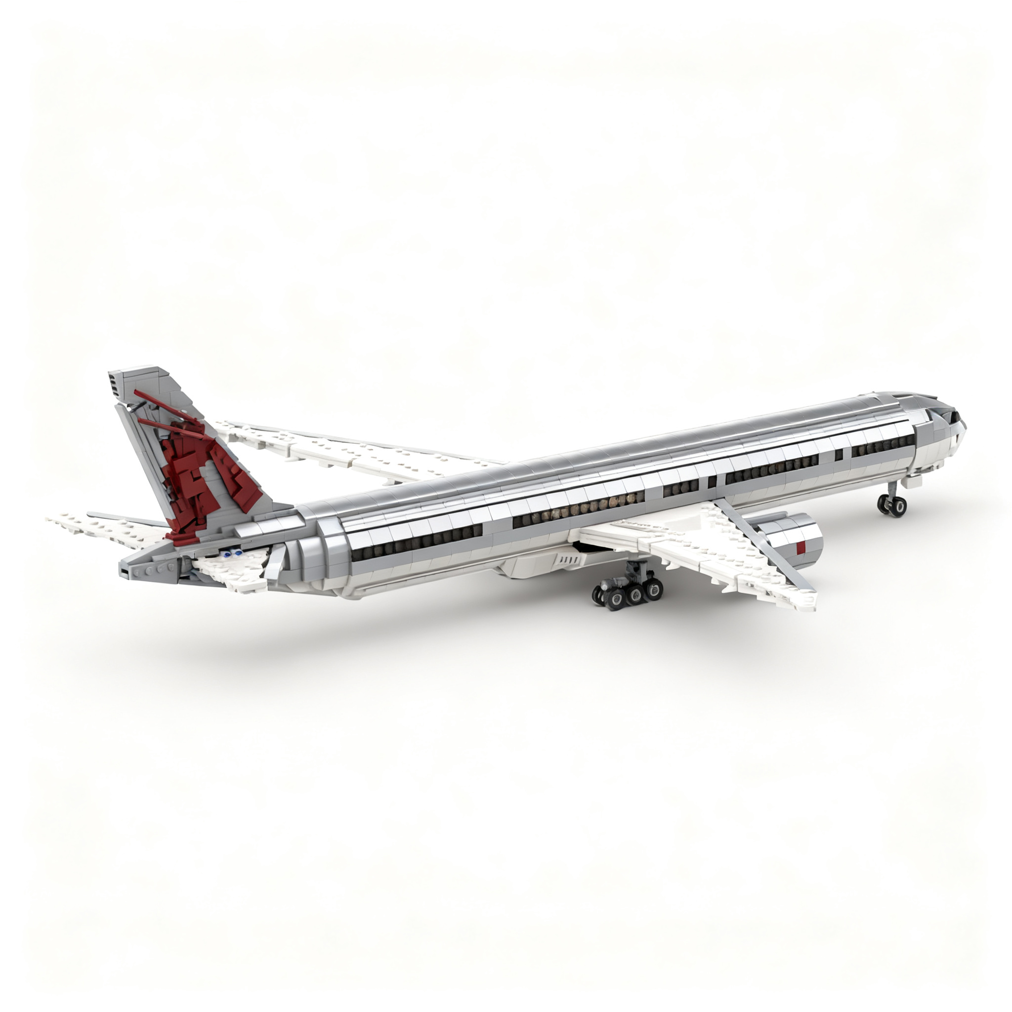 2171 pièces MOC Boeing 300ER Q - Kids Toys Qatar avis et prix