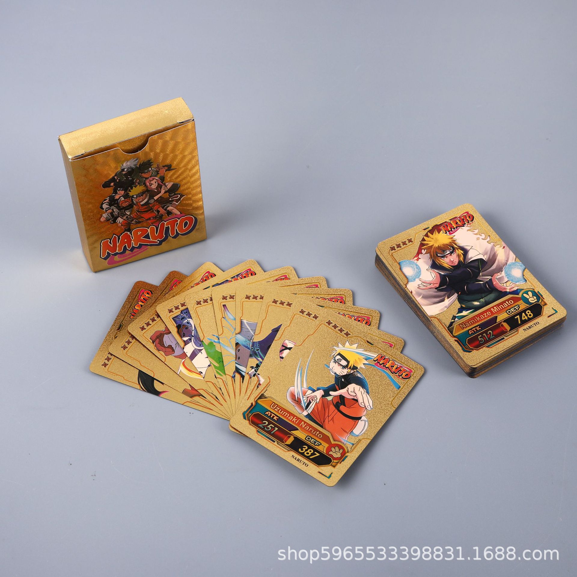 55 cartes Naruto série anglais - Kids Toys And Games avis et prix