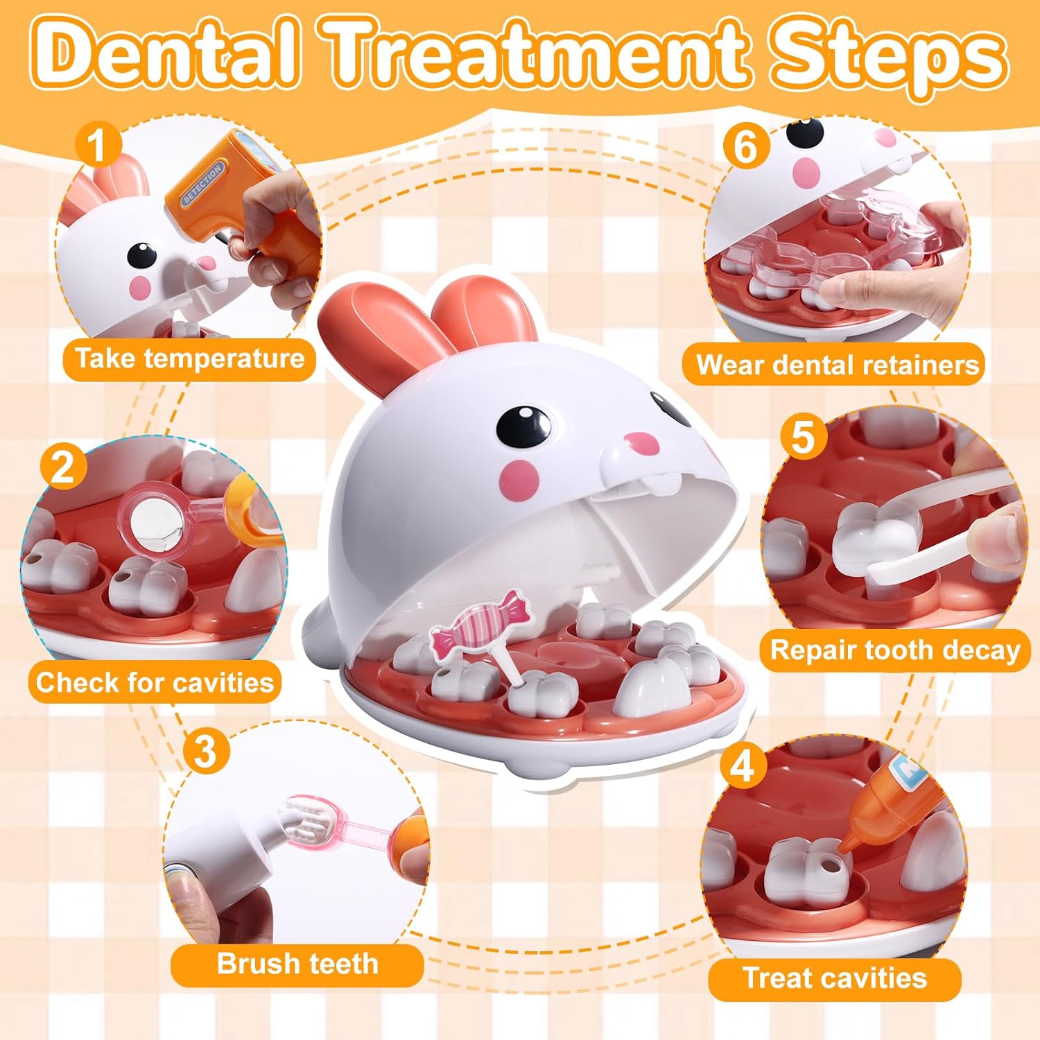 Kit de dentiste pour jeu d'imi - Kids Toys Doctor Set avis et prix