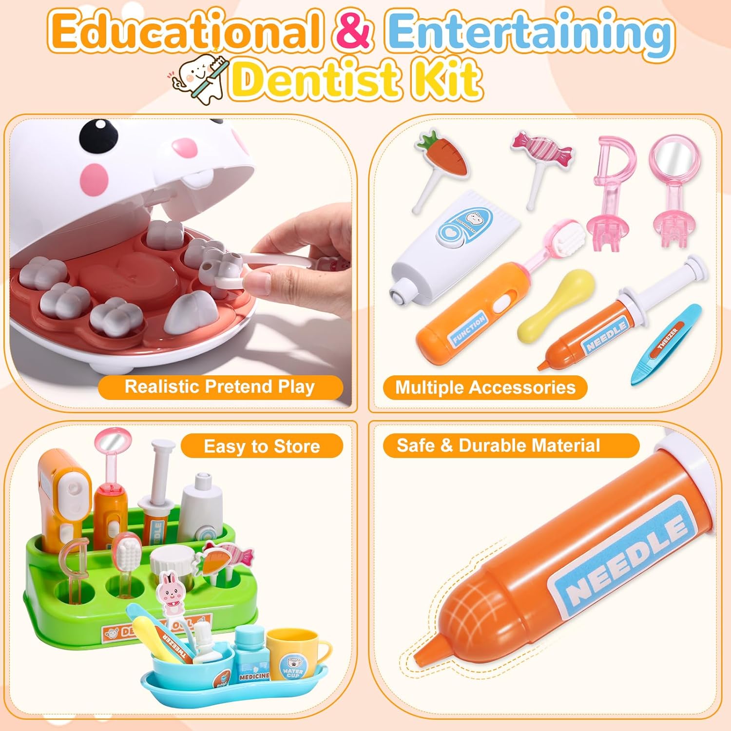 Kit de dentiste pour jeu d'imi - Kids Toys Doctor Set avis et prix