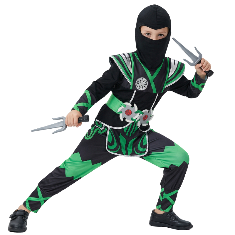 Costume de ninja vert pour enf - Kids Toys Set avis et prix