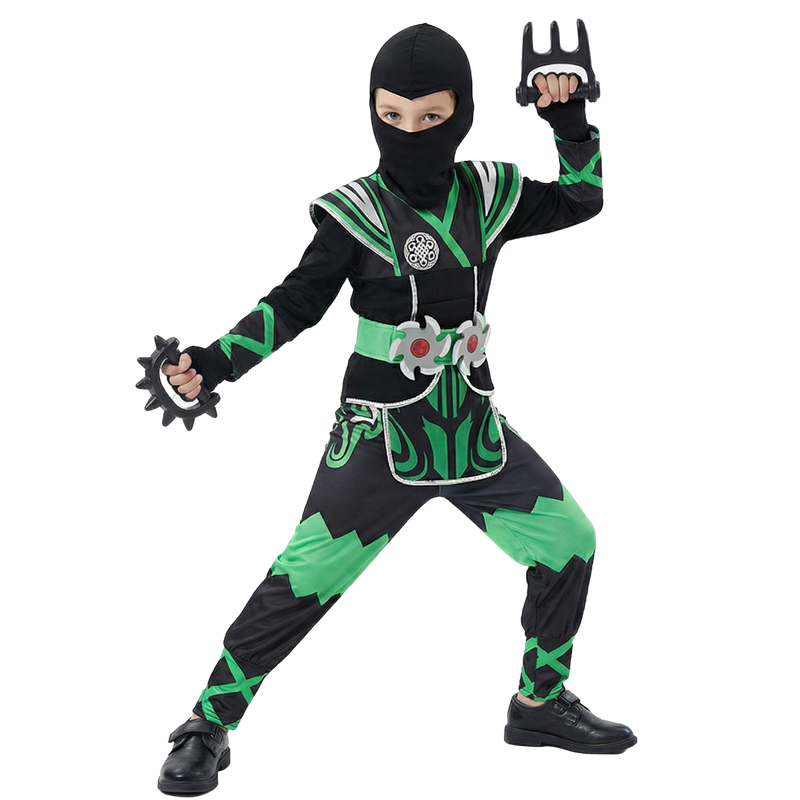 Costume de ninja vert pour enf - Kids Toys Set avis et prix