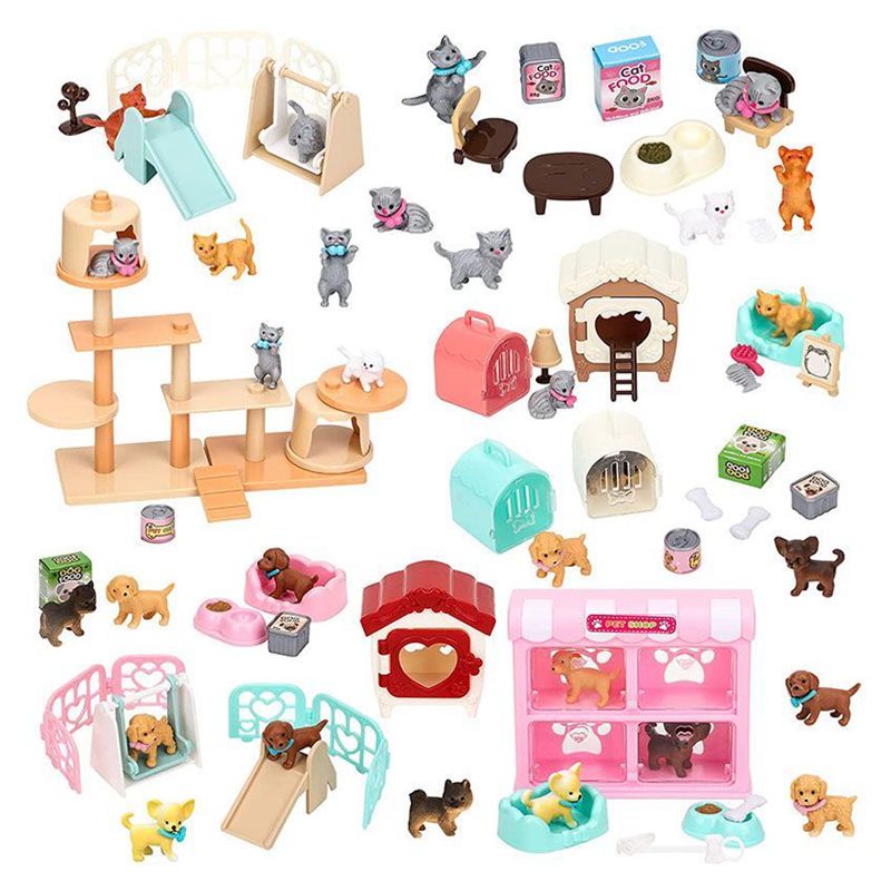 Ensemble de pièces pour animau - Dollhouse Furniture Set avis et prix