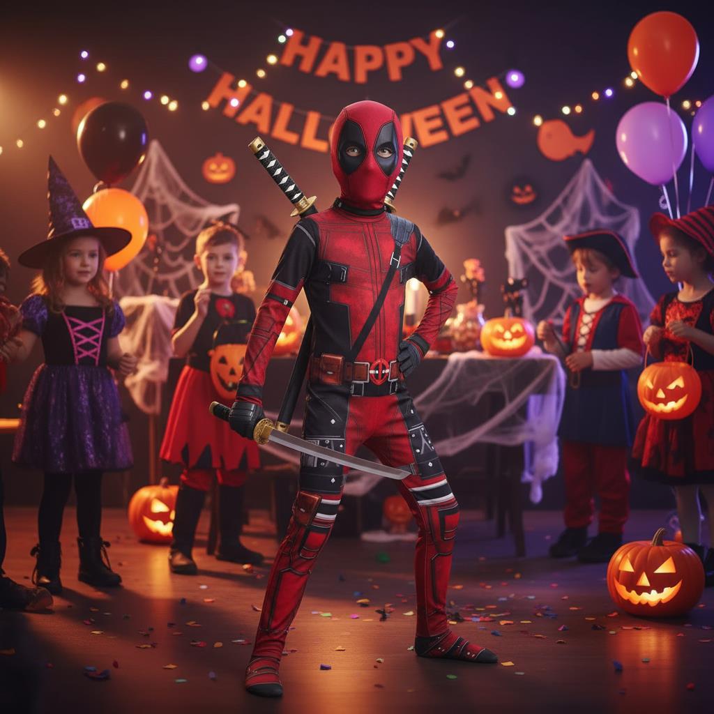 Costume Deadpool pour enfants  - Kids Toys Set avis et prix