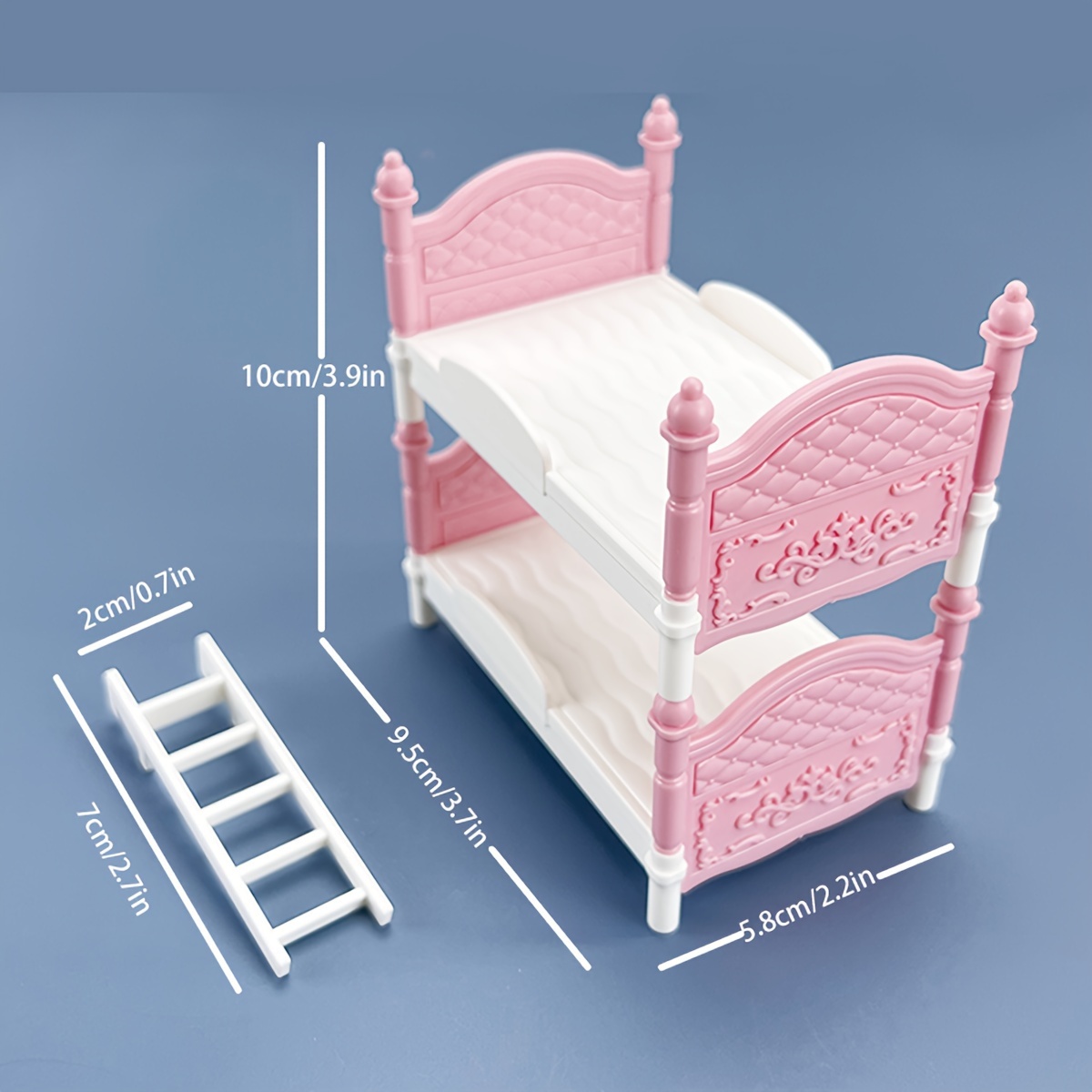 Lit double miniature pour mais - Dollhouse Furniture Set avis et prix