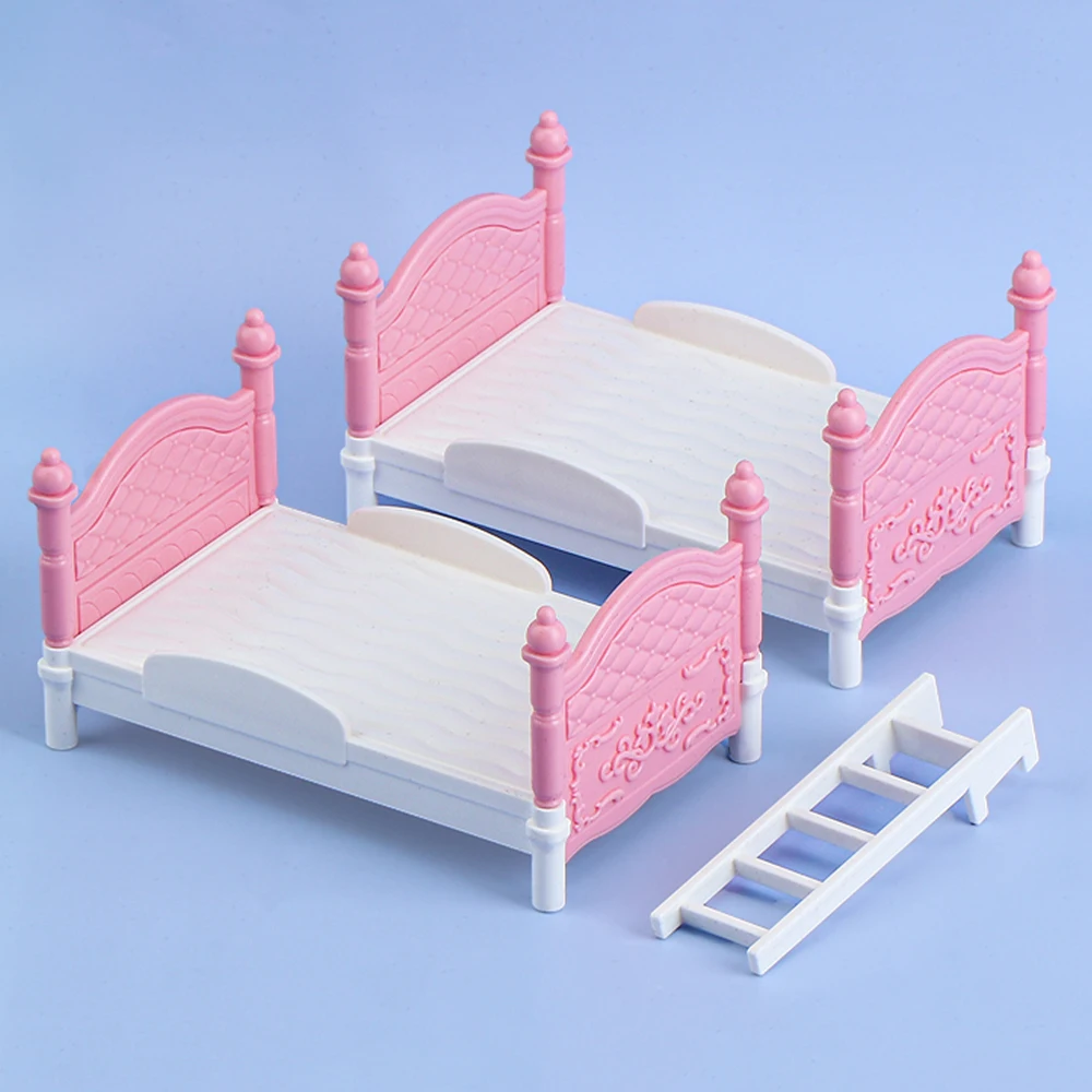 Lit double miniature pour mais - Dollhouse Furniture Set avis et prix