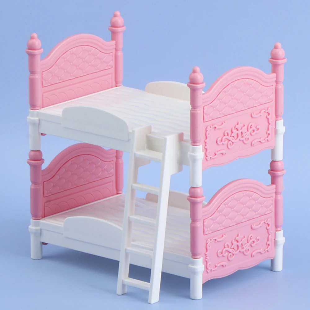 Lit double miniature pour mais - Dollhouse Furniture Set avis et prix