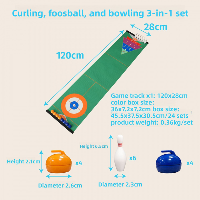 Jeu de table Curling, Mini Hoc - Kids Toys Set avis et prix