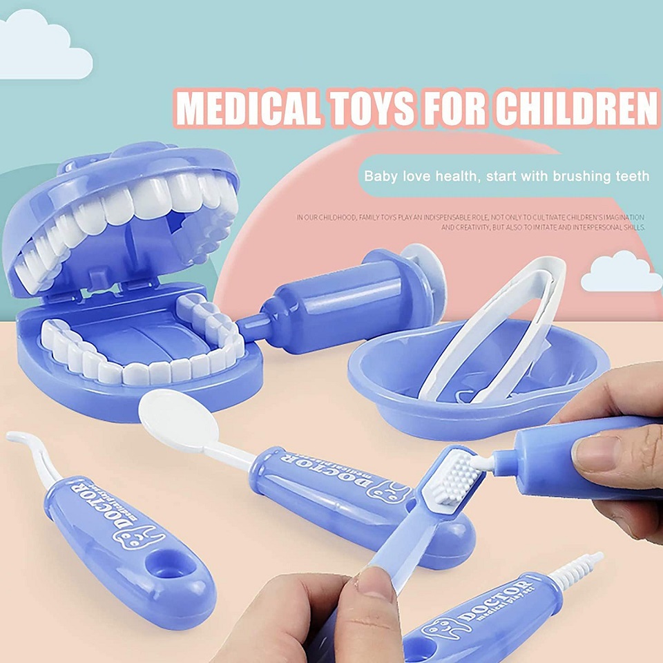 9 pièces Kit dentaire jouet jo - Kids Toys Doctor Set avis et prix