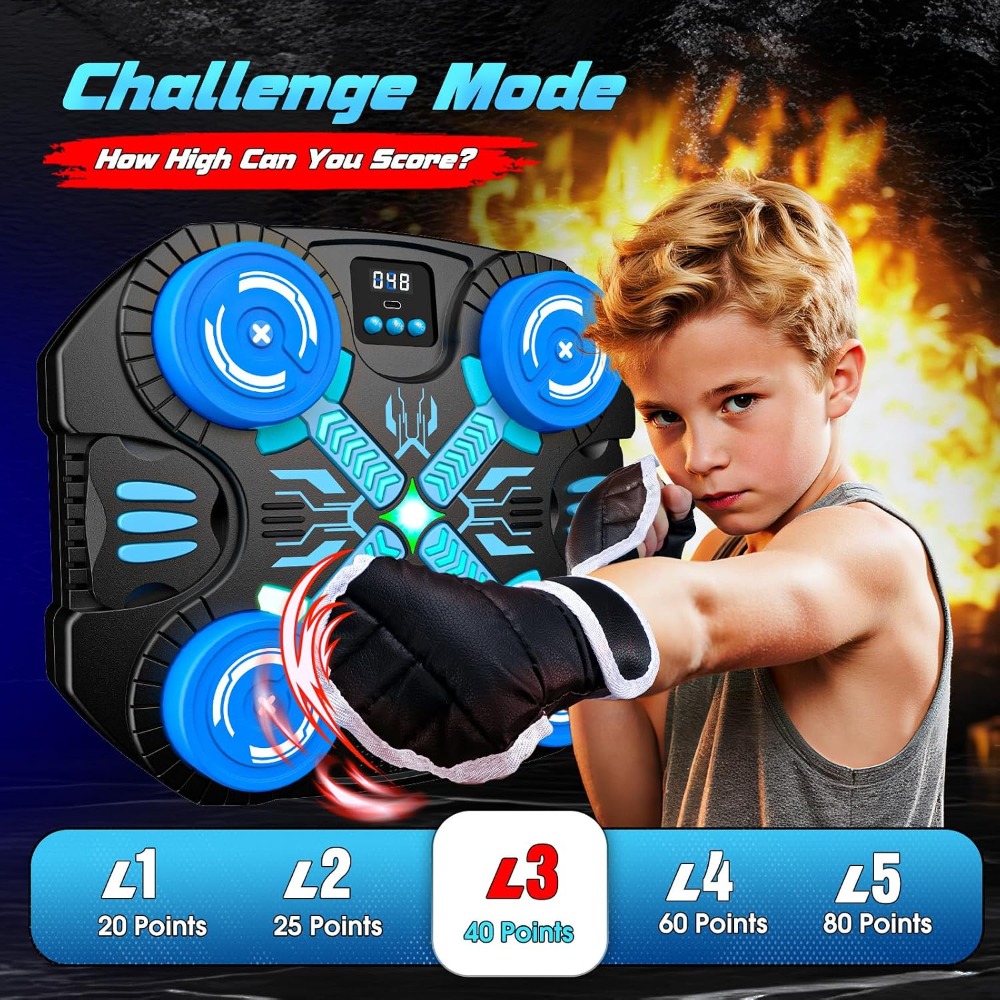 Machine de boxe musicale pour  - Kids Toys And Games avis et prix